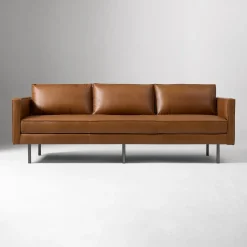 Axel Leather Sofa (76"–89")
