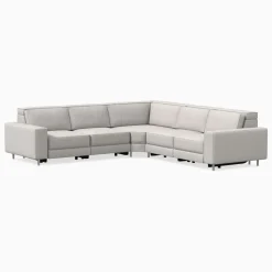 Axel Motion Reclining 5-Piece Sectional (119")