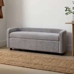 Bacall Curved Storage Bench