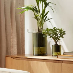 Balcony Glass Self-Watering Planter