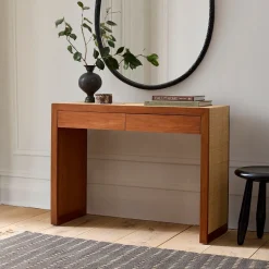 Baldwin Raffia Storage Console (40")