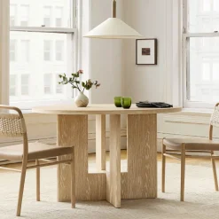 Barwell Round Dining Table (48", 60")