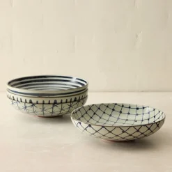Baso Ceramic Pasta Bowl Sets