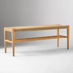 Baycrest Outdoor Teak Dining Bench Protective Cover