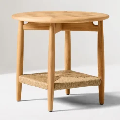 Baycrest Outdoor Teak Side Table (21")