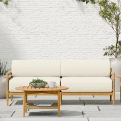 Baycrest Outdoor Teak Sofa (73")