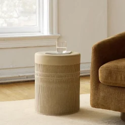 Bea Ceramic Indoor/Outdoor Side Table (13")