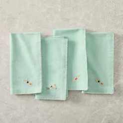 Beach Embroidered Napkin Sets