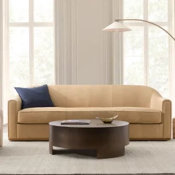 Bennett Leather Sofa (60"–96")