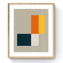 Bentuk IV Framed Wall Art by Susana Paz