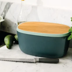 BergHOFF Leo Bamboo Bread Box & Cutting Board