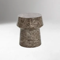 Bertrand Faux Marble End Table (19")
