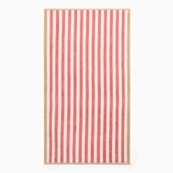 Biarritz Woven Stripe Beach Towel