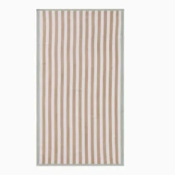 Biarritz Woven Stripe Beach Towel