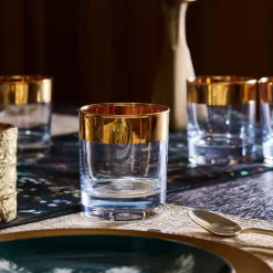 Bijou Double Old Fashioned Glass Sets
