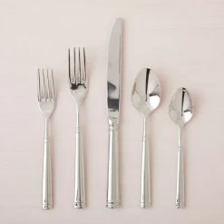 Bistro Mirrored Stainless Steel Flatware Sets