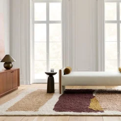 Block Art Shag Wool Rug
