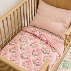 Blossom Reversible Baby Quilt