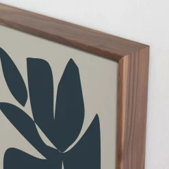 Blue Sculpt Framed Wall Art by Minted for West Elm