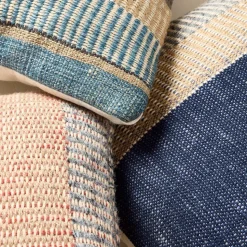 Bold Center Mixed Stripe Pillow Cover