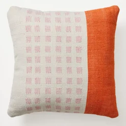 Bolé Road Colorblock Check Indoor/Outdoor Pillow