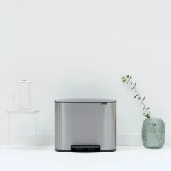 Brabantia Bo Step On Trash Can (3 & 6 Gallon)