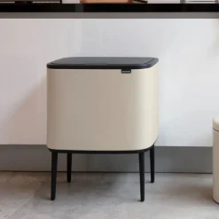 Brabantia Bo Touch Dual-Compartment Trash Can (3 & 6 Gallon)