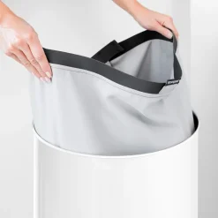 Brabantia Lidded Steel Hamper