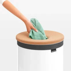 Brabantia Lidded Steel Hamper