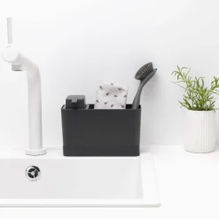 Brabantia Sink Organizer & Soap Dispenser Set