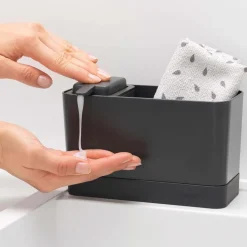 Brabantia Sink Organizer & Soap Dispenser Set
