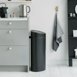 Brabantia Touch Top Trash Can (10.6 Gallon)