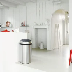 Brabantia Touch Top Trash Can (16 Gallon)