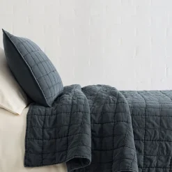Braided Grid Quilt & Shams