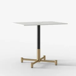 Branch Restaurant Rectangle Dining Table - Porcelain
