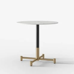 Branch Restaurant Round Dining Table - Porcelain
