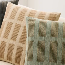 Brick Grid Pillow Cover