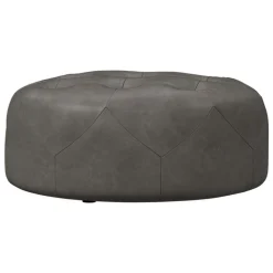 Brighton Leather Ottoman
