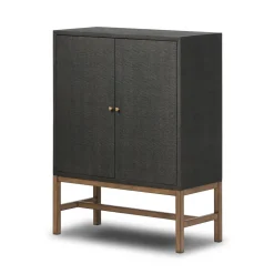 Britten Raffia Bar Cabinet (40")