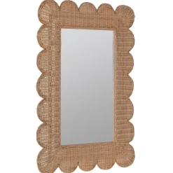Brooke Rattan Wall Mirror