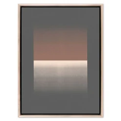 Brown, Tan, & Grey Color Resonance Framed Wall Art by David Grey