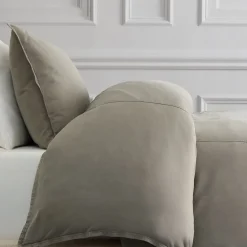 Brushed TENCEL™ Twill Duvet Cover & Shams