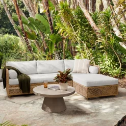Build Your Own - Coastal Wicker Outdoor Sectional