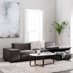 Build Your Own - Enzo Leather Sectional
