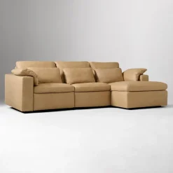Build Your Own - Harmony Modular Leather Reclining Sectional