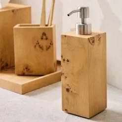 Burl Bath Accessories