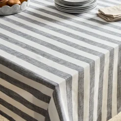 Cabana Stripe Cotton Tablecloth