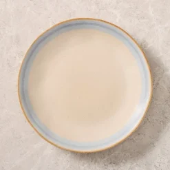Cabana Stripe Stoneware Dinner Plate Sets
