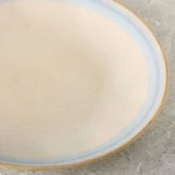 Cabana Stripe Stoneware Dinner Plate Sets