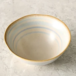 Cabana Stripe Stoneware Dip Bowls (Set of 4)